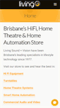 Mobile Screenshot of livingsound.com.au